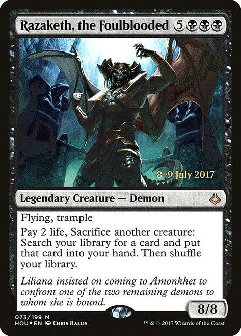 Razaketh, the Foulblooded (PHOU) (Foil) (#73s)