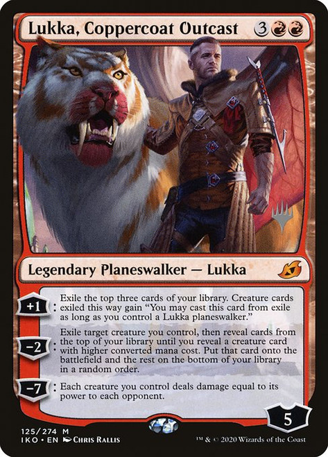 Lukka, Coppercoat Outcast (PIKO) (Foil) (#125p)