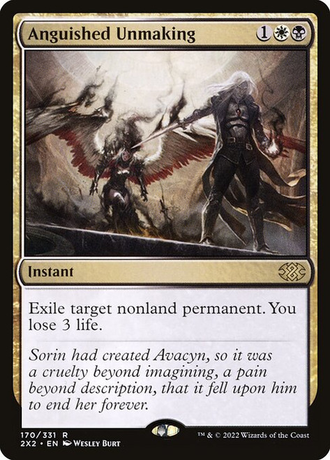 Anguished Unmaking (2X2) (Foil) (#170)