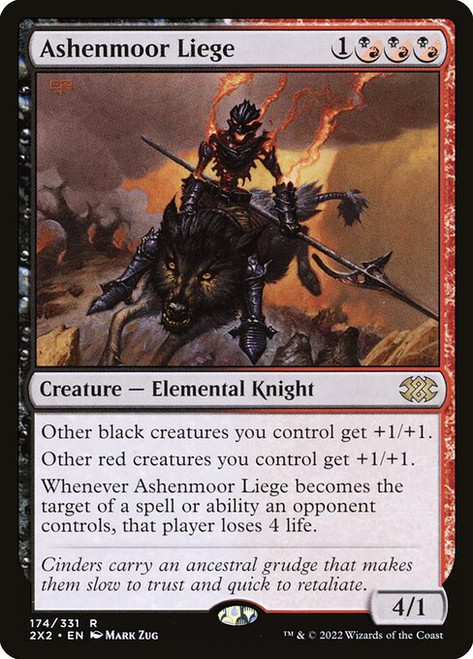 Ashenmoor Liege (2X2) (Foil) (#174)