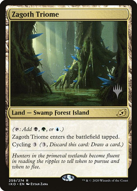 Zagoth Triome (PIKO) (Foil) (#259p)