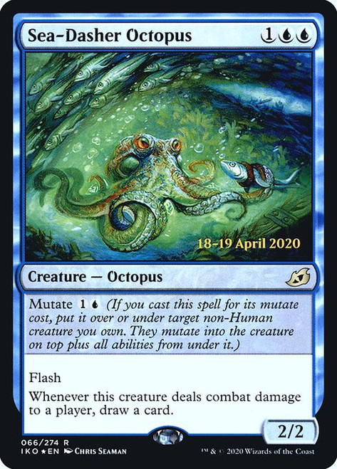 Sea-Dasher Octopus (PIKO) (Foil) (#66s)