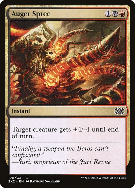 Auger Spree (2X2) (Foil) (#178)