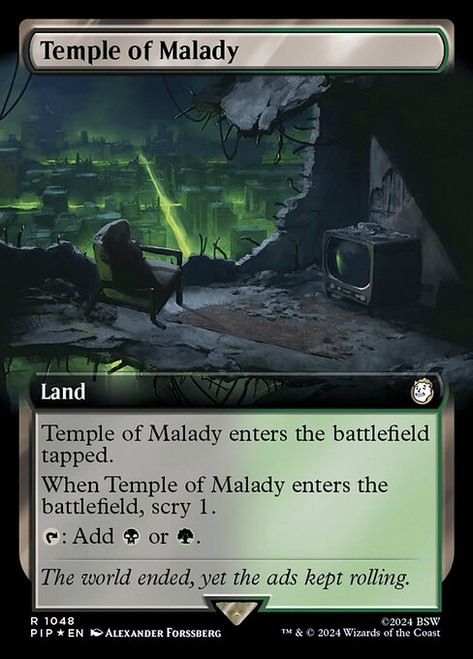 Temple of Malady (PIP) (SurgeFoil) (Extended Art) (#1048)