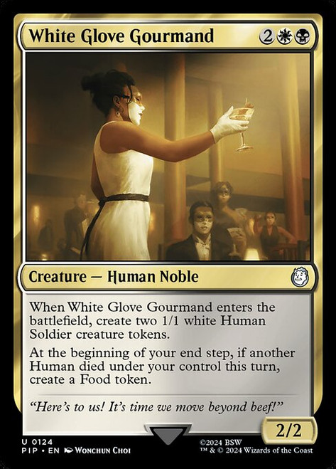 White Glove Gourmand (PIP) (Foil) (#124)
