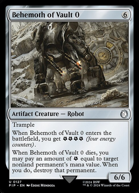 Behemoth of Vault 0 (PIP) (#127)
