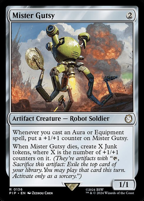 Mister Gutsy (PIP) (Foil) (#136)
