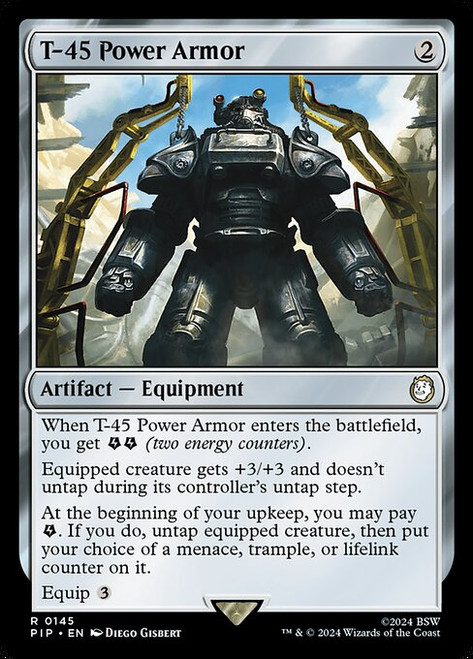 T-45 Power Armor (PIP) (Foil) (#145)