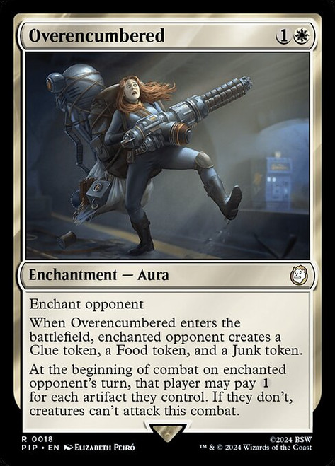 Overencumbered (PIP) (Foil) (#18)