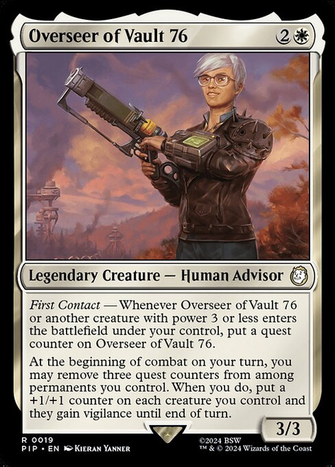 Overseer of Vault 76 (PIP) (Foil) (#19)