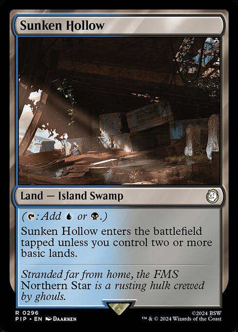 Sunken Hollow (PIP) (Foil) (#296)