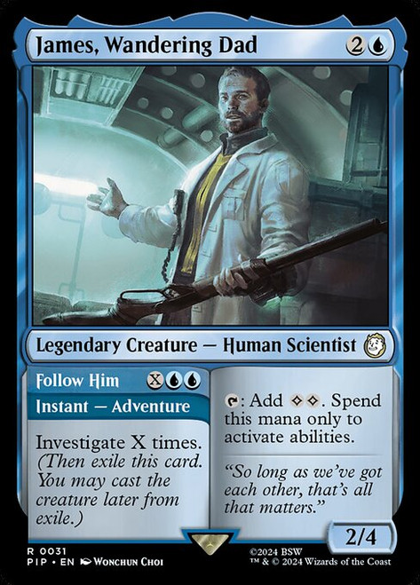 James, Wandering Dad // Follow Him (PIP) (Foil) (#31)