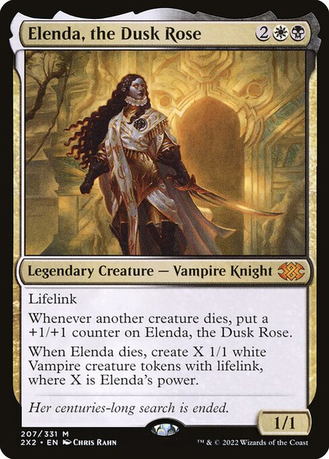 Elenda, the Dusk Rose (2X2) (Foil) (#207)