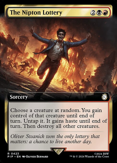 The Nipton Lottery (PIP) (Extended Art) (#423)