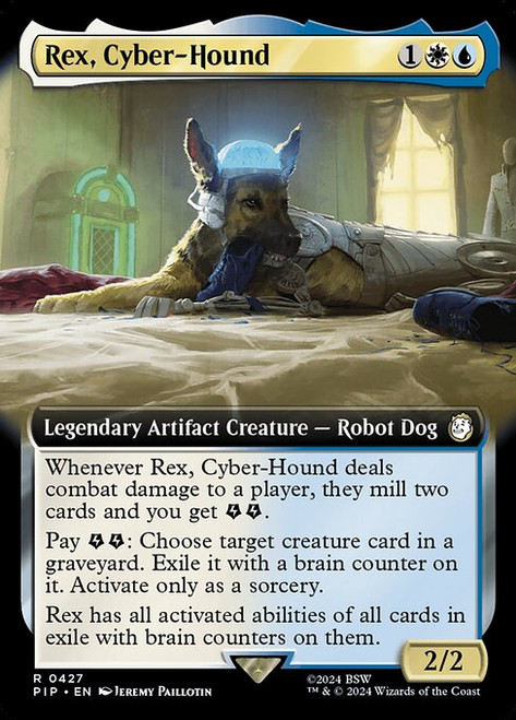 Rex, Cyber-Hound (PIP) (Extended Art) (#427)