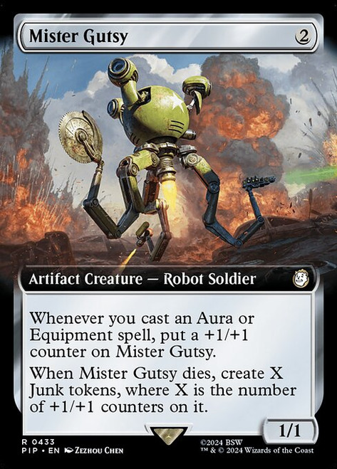 Mister Gutsy (PIP) (Foil) (Extended Art) (#433)