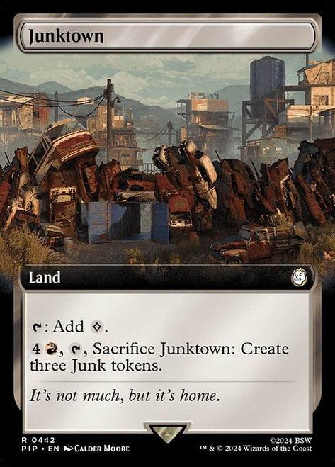 Junktown (PIP) (Foil) (Extended Art) (#442)