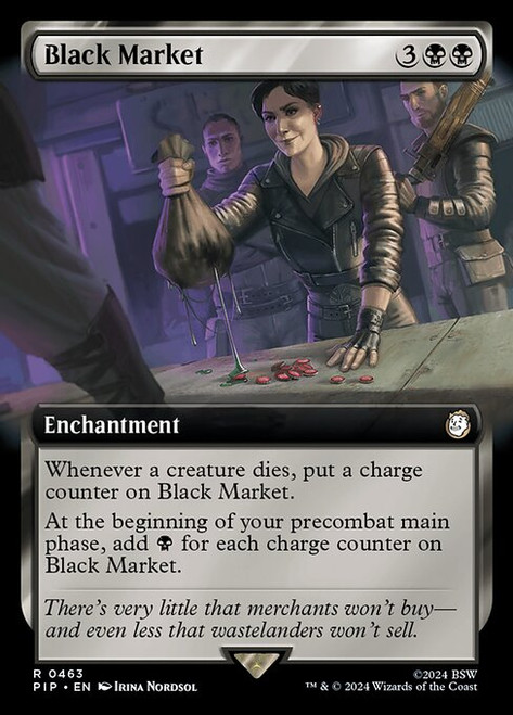 Black Market (PIP) (Foil) (Extended Art) (#463)