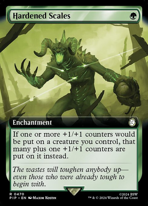 Hardened Scales (PIP) (Extended Art) (#470)