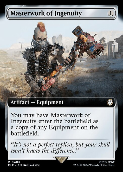 Masterwork of Ingenuity (PIP) (Foil) (Extended Art) (#483)