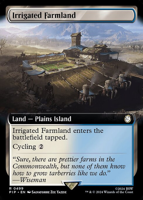 Irrigated Farmland (PIP) (Foil) (Extended Art) (#499)