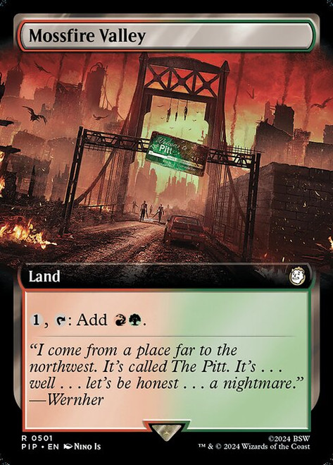 Mossfire Valley (PIP) (Extended Art) (#501)