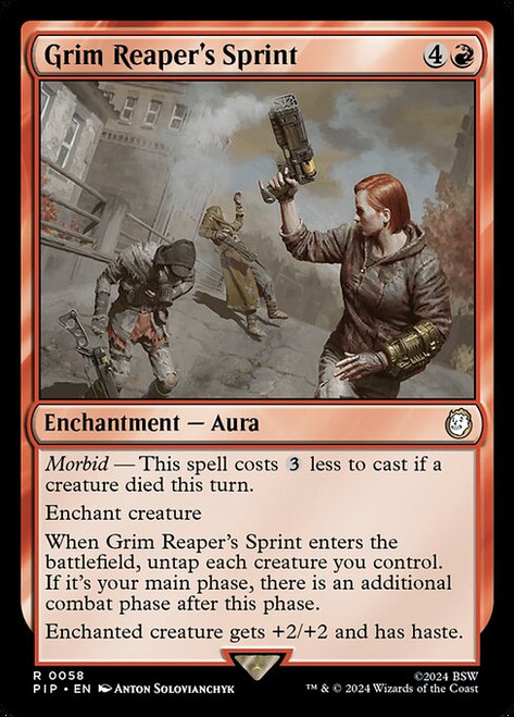 Grim Reaper's Sprint (PIP) (Foil) (#58)