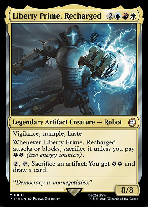 Liberty Prime, Recharged (PIP) (Foil) (#5)