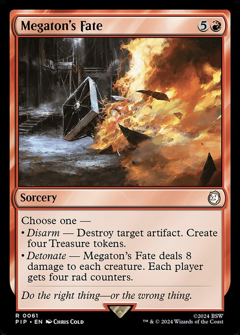 Megaton's Fate (PIP) (Foil) (#61)