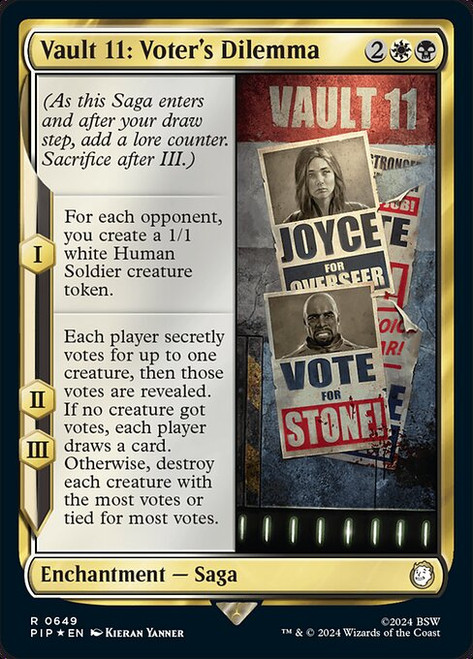 Vault 11: Voter's Dilemma (PIP) (SurgeFoil) (#649)
