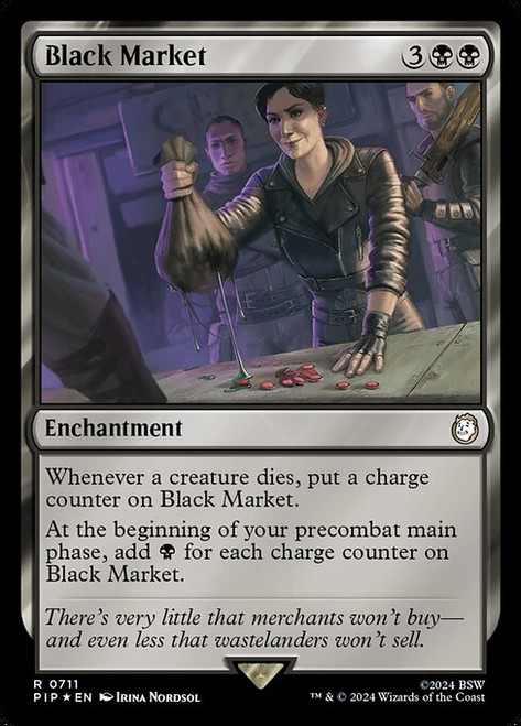 Black Market (PIP) (SurgeFoil) (#711)