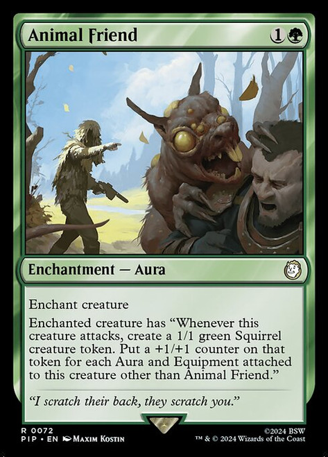Animal Friend (PIP) (Foil) (#72)