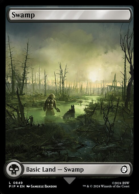 Swamp (PIP) (SurgeFoil) (Full Art) (#849)