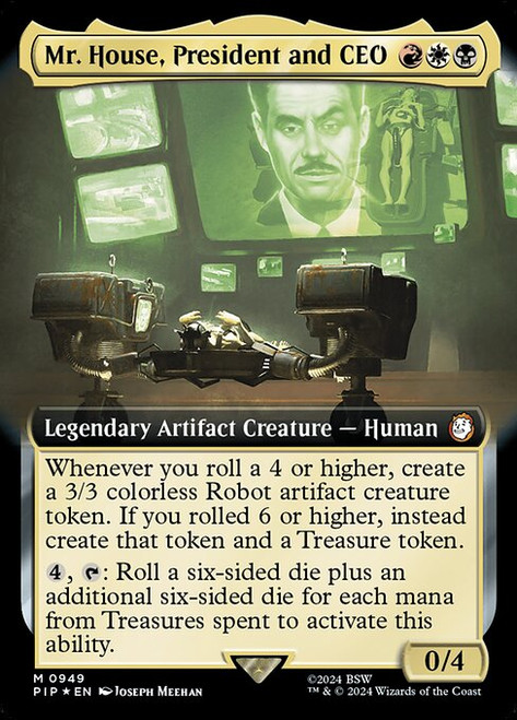Mr. House, President and CEO (PIP) (SurgeFoil) (Extended Art) (#949)