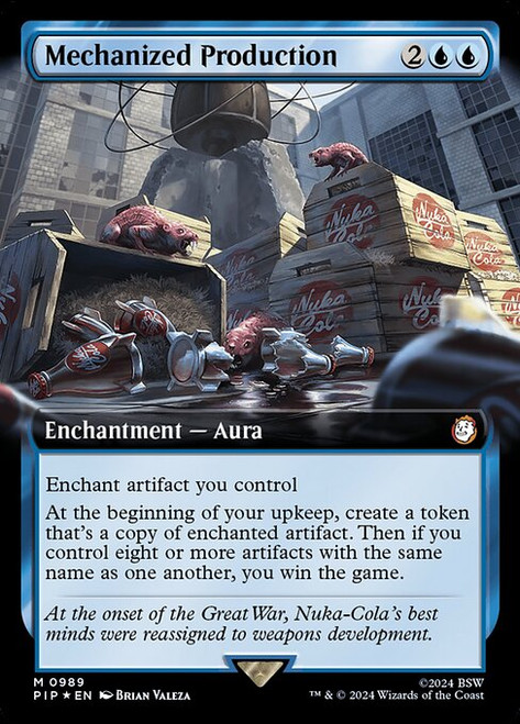 Mechanized Production (PIP) (SurgeFoil) (Extended Art) (#989)