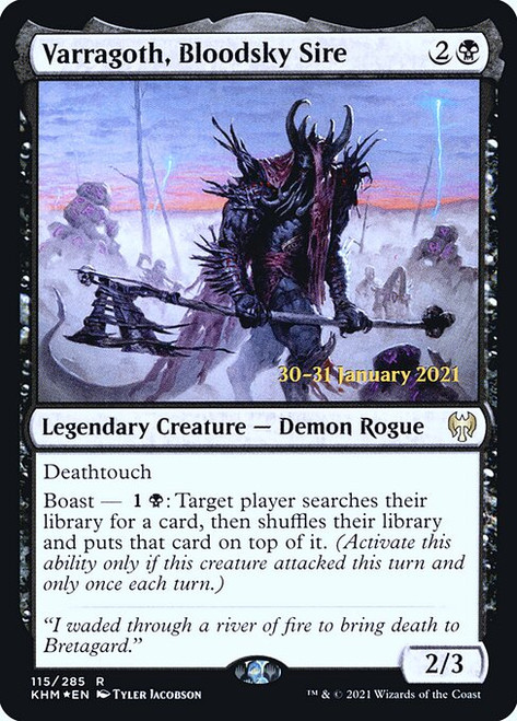 Varragoth, Bloodsky Sire (PKHM) (Foil) (#115s)