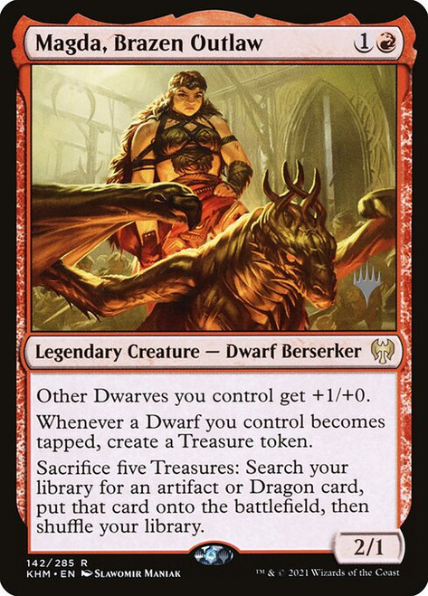 Magda, Brazen Outlaw (PKHM) (Foil) (#142p)