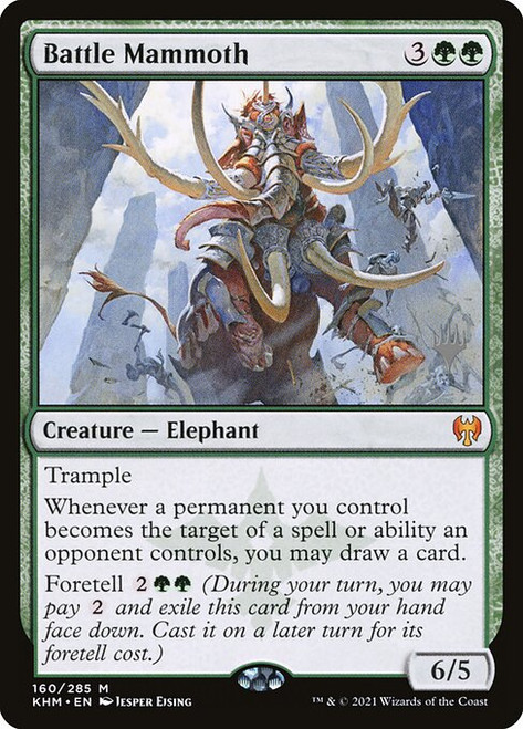 Battle Mammoth (PKHM) (Foil) (#160p)