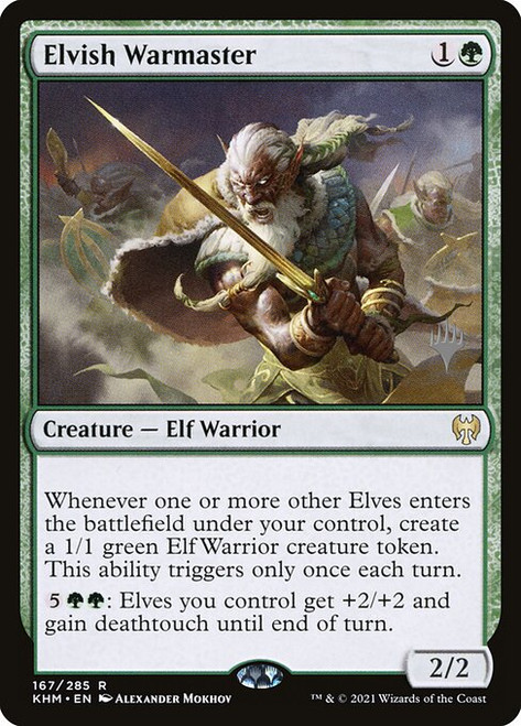 Elvish Warmaster (PKHM) (Foil) (#167p)