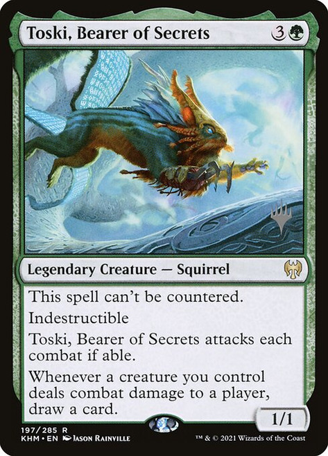 Toski, Bearer of Secrets (PKHM) (Foil) (#197p)