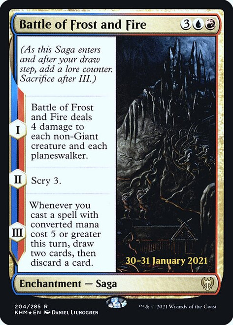 Battle of Frost and Fire (PKHM) (Foil) (#204s)