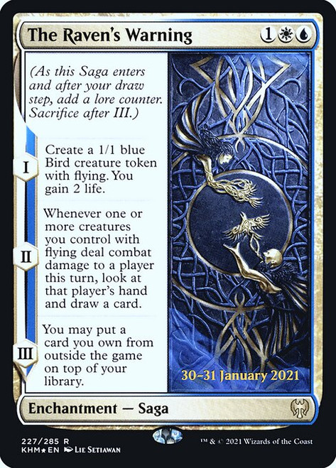 The Raven's Warning (PKHM) (Foil) (#227s)