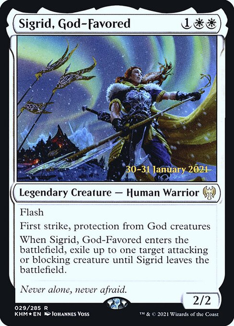 Sigrid, God-Favored (PKHM) (Foil) (#29s)