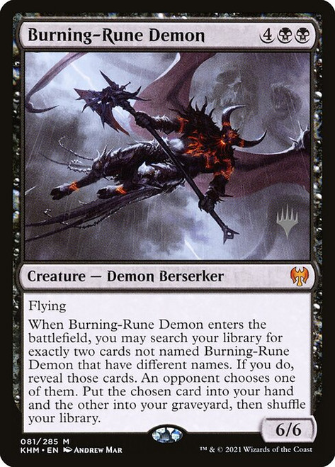 Burning-Rune Demon (PKHM) (Foil) (#81p)