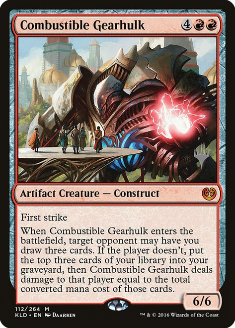 Combustible Gearhulk (PKLD) (#112p)