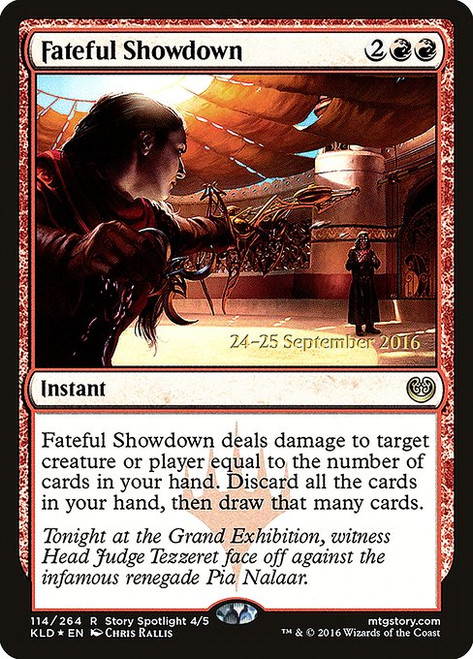 Fateful Showdown (PKLD) (Foil) (#114s)