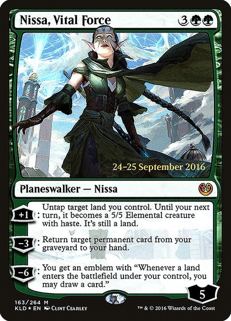 Nissa, Vital Force (PKLD) (Foil) (#163s)