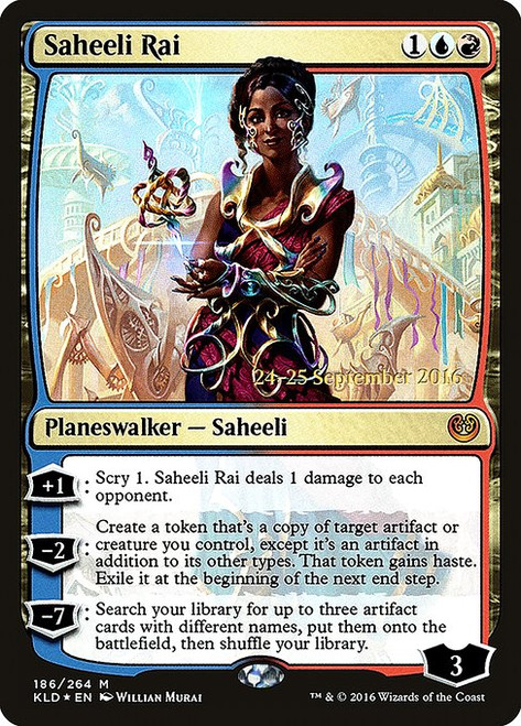 Saheeli Rai (PKLD) (Foil) (#186s)