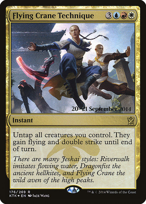 Flying Crane Technique (PKTK) (Foil) (#176s)