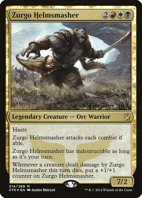 Zurgo Helmsmasher (PKTK) (Foil) (#214s)